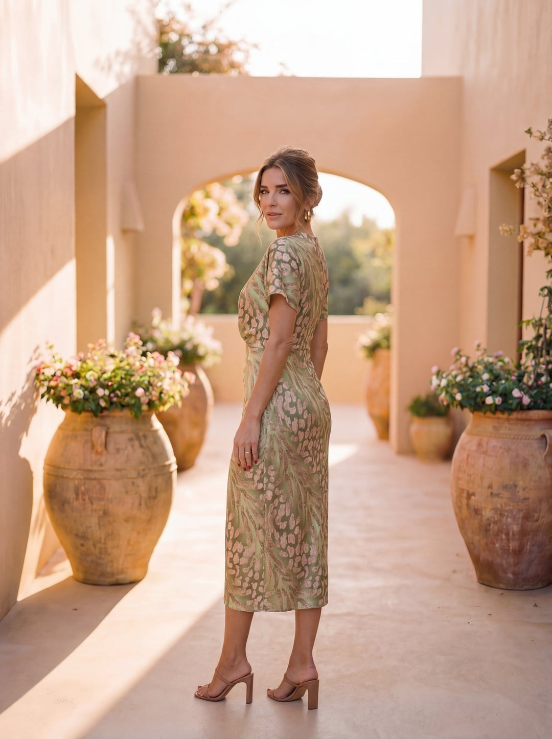 Antonella Elegantes Fließkleid