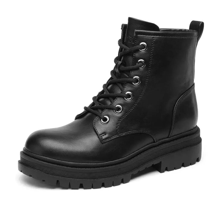 Women's Ankle Boots Leather Elegant - Stylish Ankle Boots for Shoes