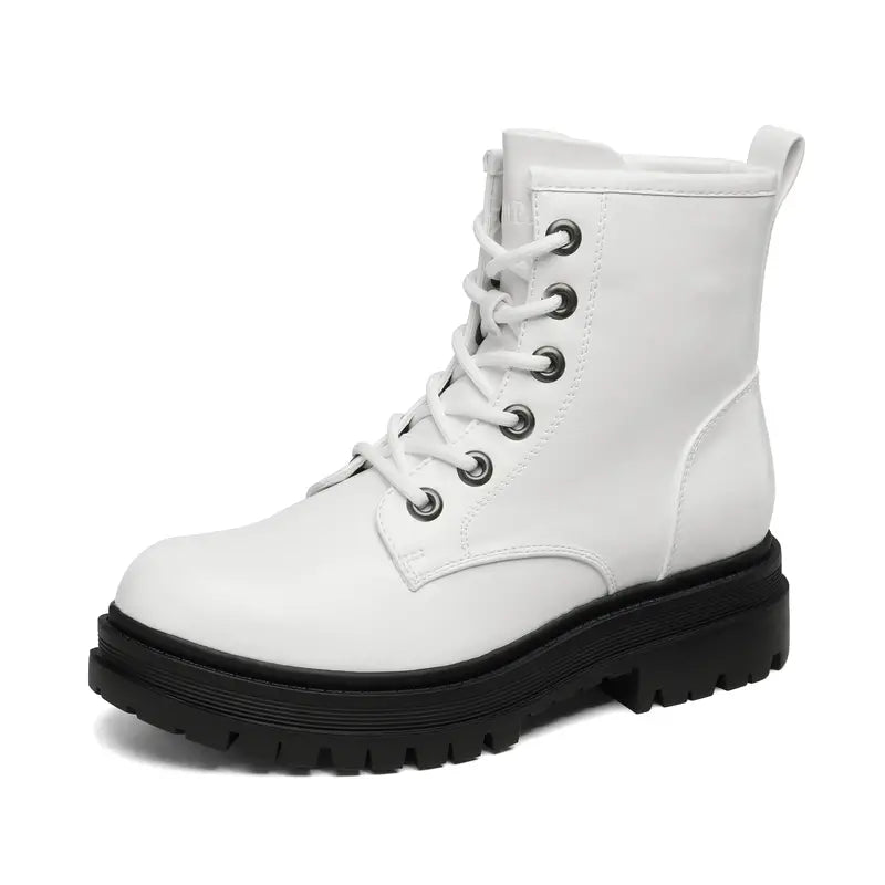 Women's Ankle Boots Leather Elegant - Stylish Ankle Boots for Shoes
