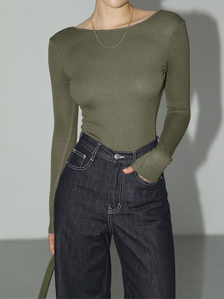 Women's Backless Bodysuit