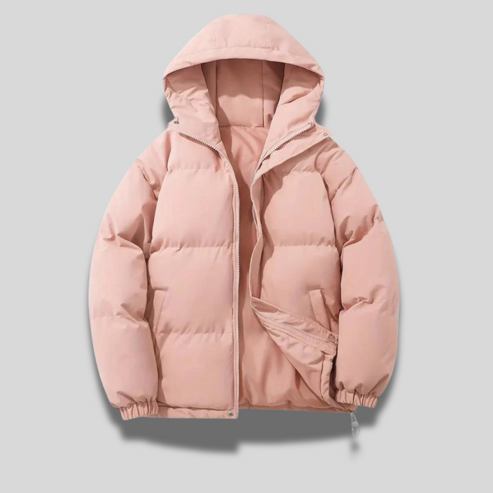 Women's bomber jacket with hood High-quality fabric Stylish design