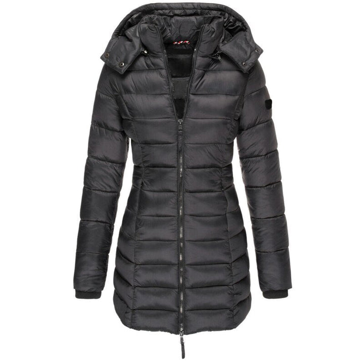 Women's Down Jacket Long Warm Stylish