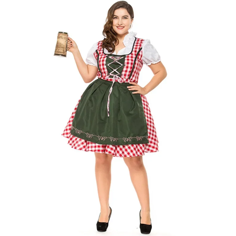 Damen Festliches Kleid mit Verspieltem Schleifenverschluss und Eleganter Stickerei