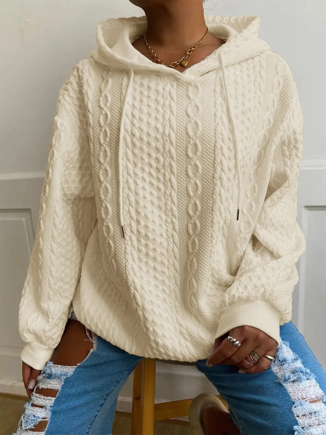 Women's Hoodie Cotton Loose Fit with Hood