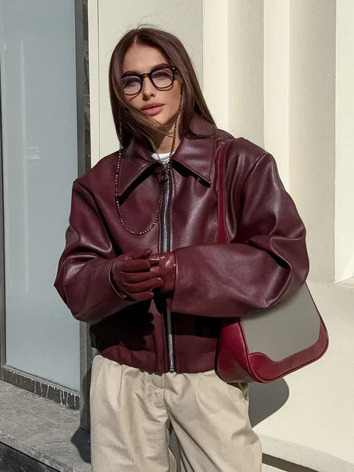Women's Jacket High-Quality Fabric Classic Style