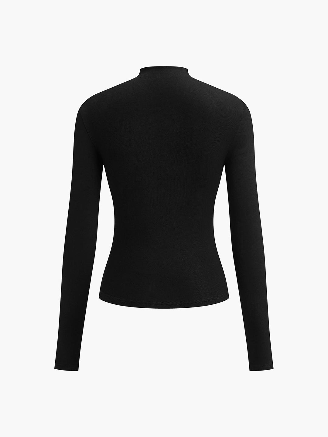 Women's Long Sleeve Shirt Ruching Elegant Longsleeve