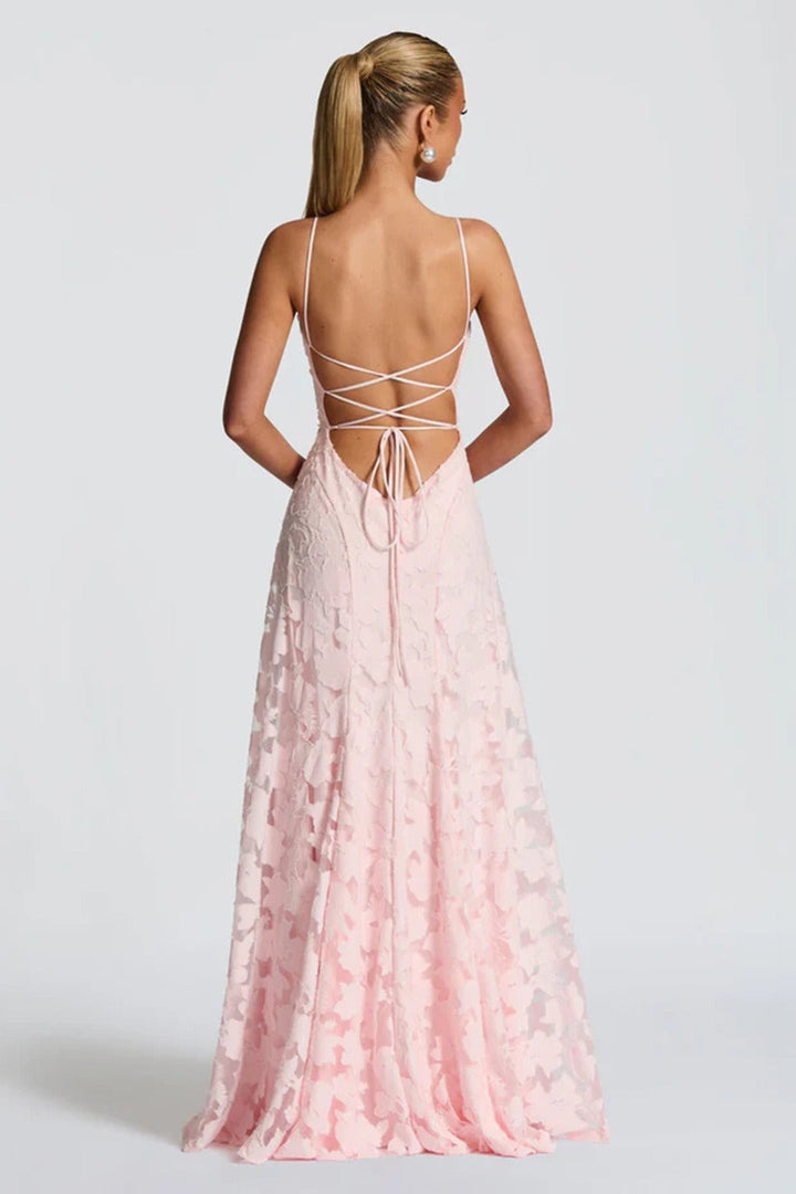 Damen Maxikleid Rückenfrei Maxikleid Sommer 8