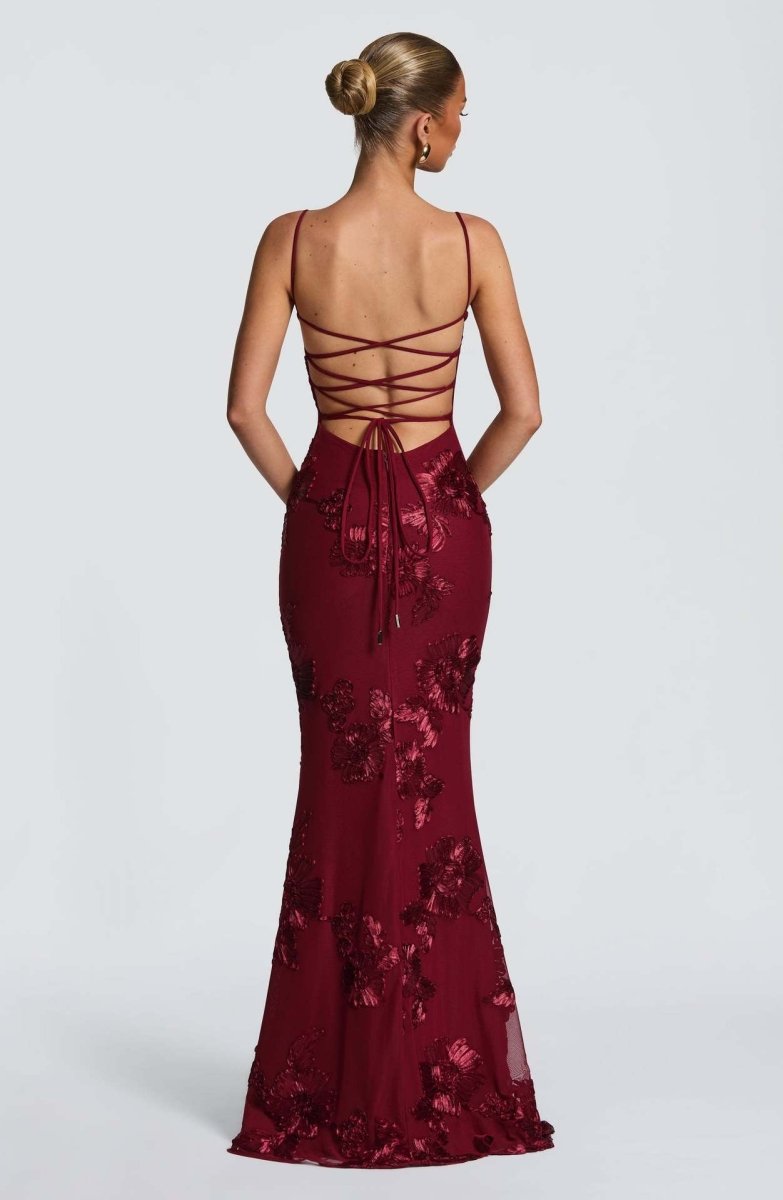 Damen Maxikleid mit Herzausschnitt: Eleganter Auftritt für Hochzeiten 1