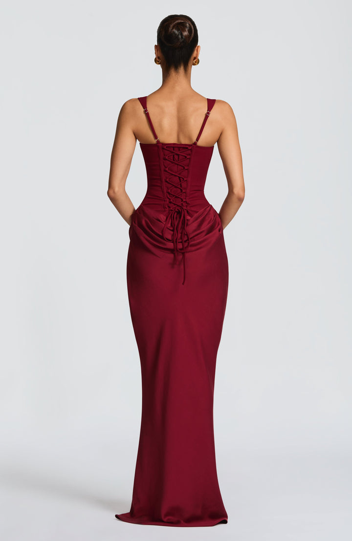 Damen Maxikleid mit Korsettoberteil: Eleganz und Komfort für besondere Anlässe 3