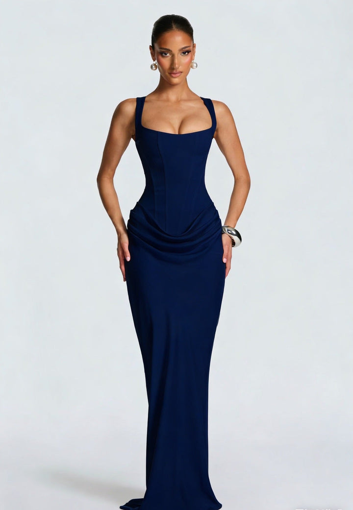 Damen Maxikleid mit Korsettoberteil: Eleganz und Komfort für besondere Anlässe 6