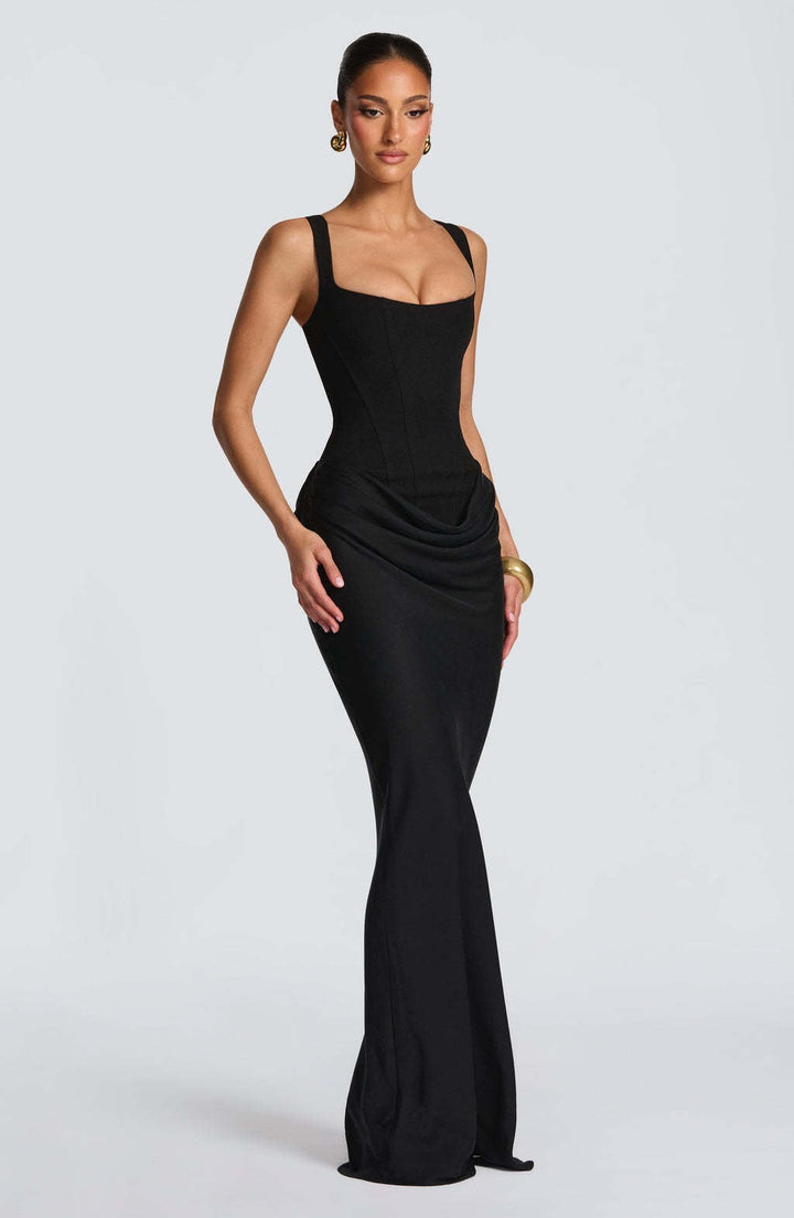 Damen Maxikleid mit Korsettoberteil: Eleganz und Komfort für besondere Anlässe 7