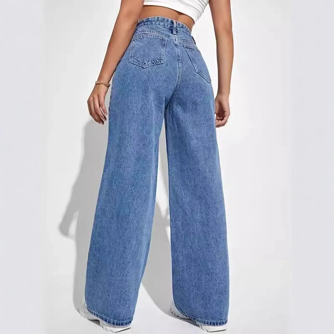 Women's Mom Jeans High Waisted Denim