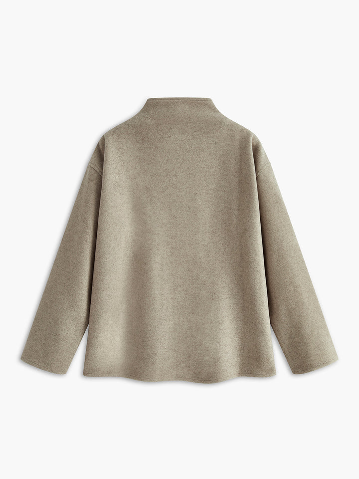 Damen Oversized Hemdjacke