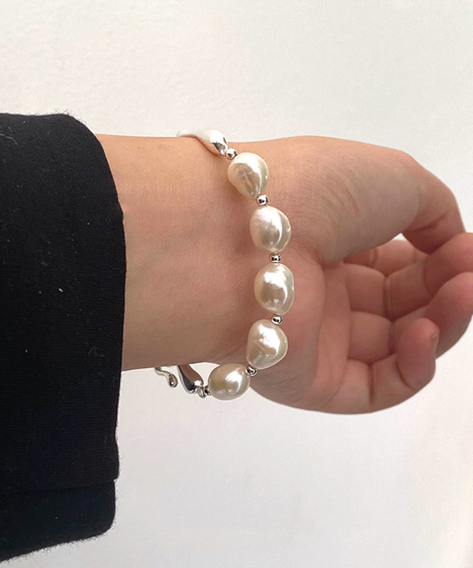 Damen Perlenarmband aus Sterlingsilber 3