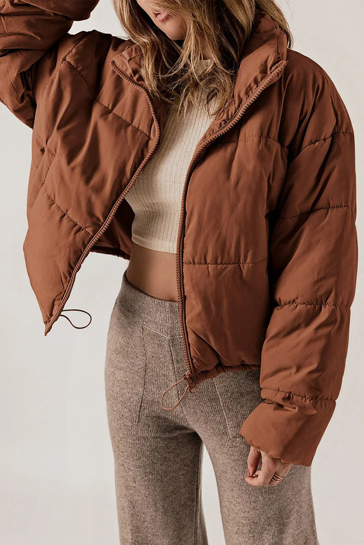 Women's Puffer Jacket Modern High-Quality Material