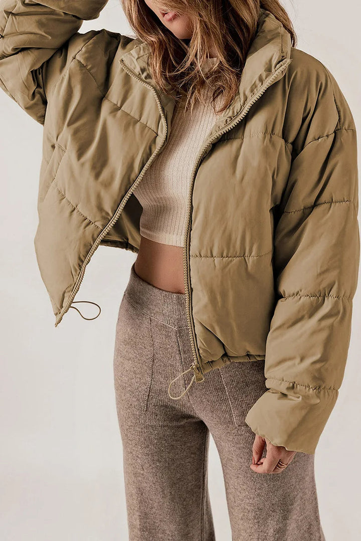 Women's Puffer Jacket Modern High-Quality Material