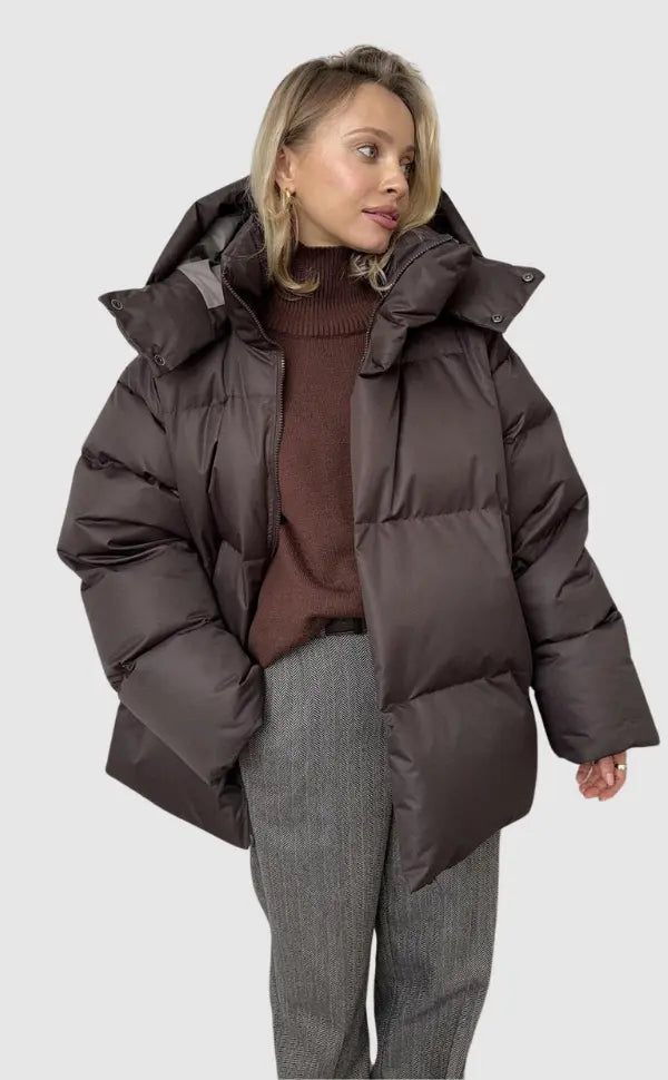 Women's Puffer Jacket Modern Design Warmth