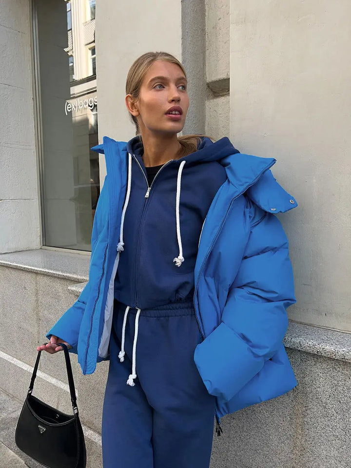 Women's Puffer Jacket Modern Design Warmth