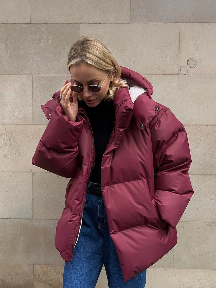 Women's Puffer Jacket Modern Design Warmth