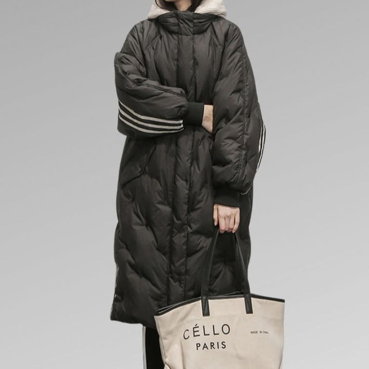 Women's Puffer Jacket Warm Elegant Fitted