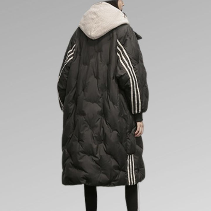 Women's Puffer Jacket Warm Elegant Fitted