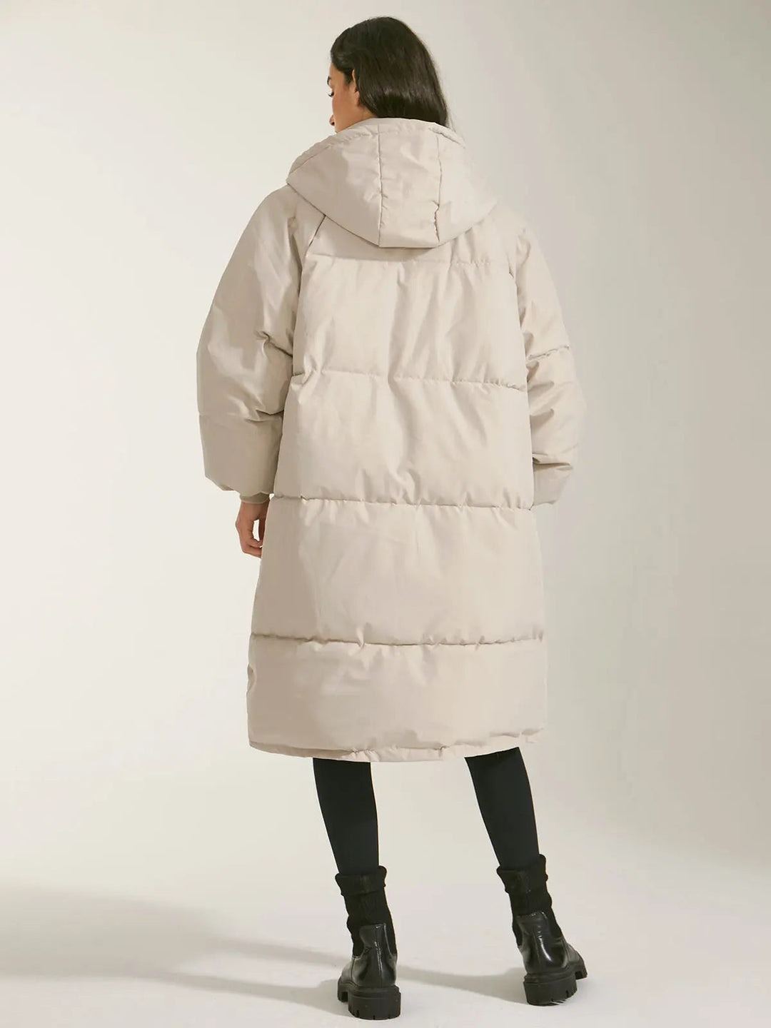 Women's puffer parka with hood Urban Style