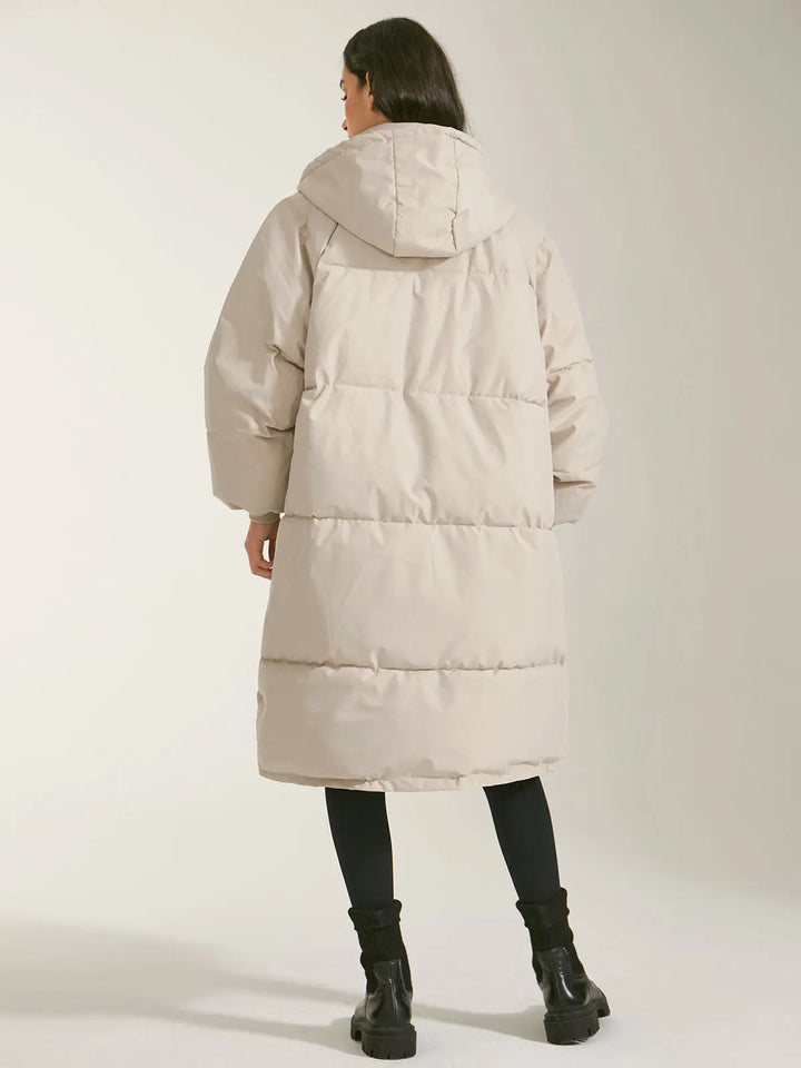 Women's puffer parka with hood Urban Style