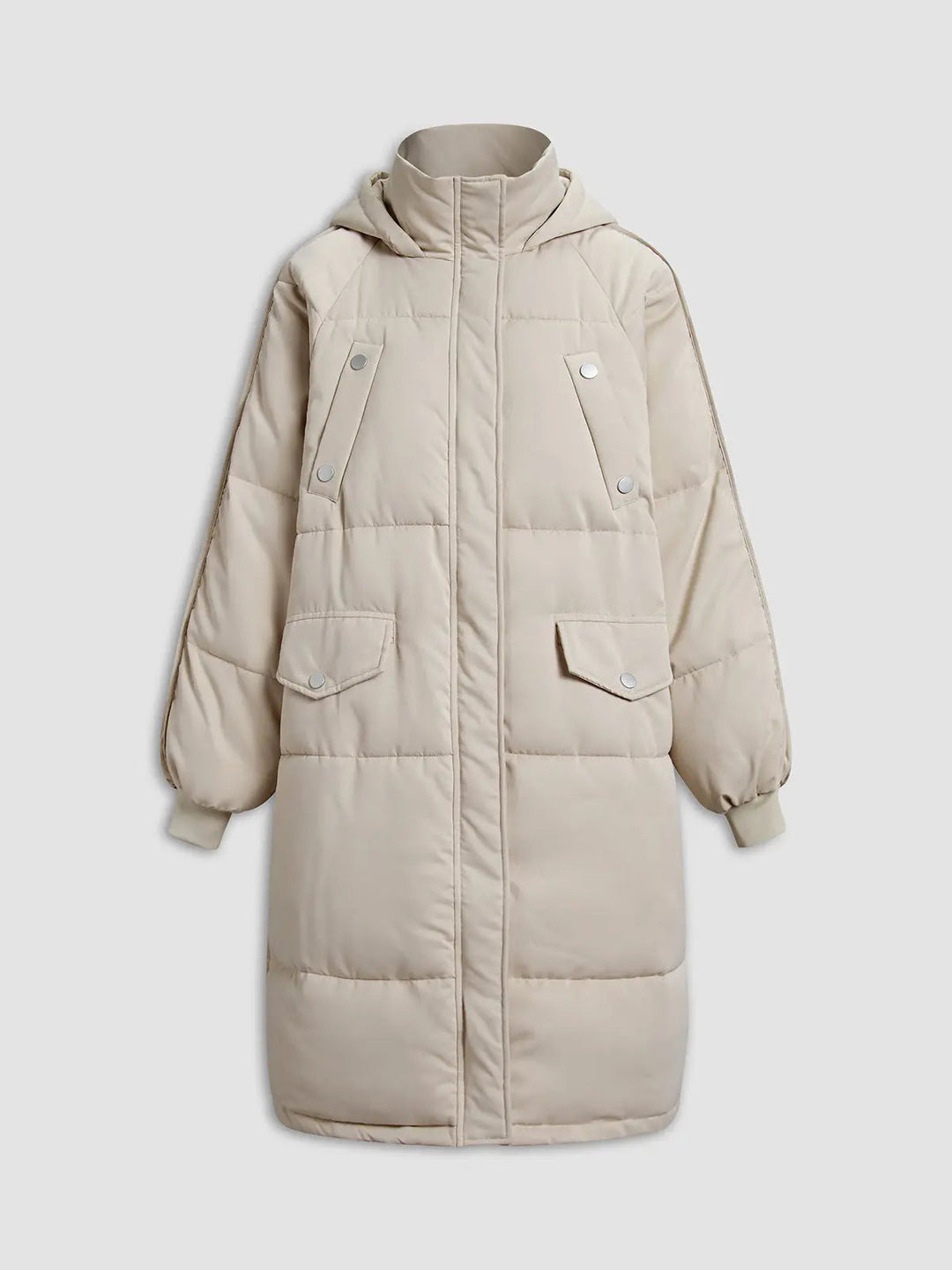 Women's puffer parka with hood Urban Style