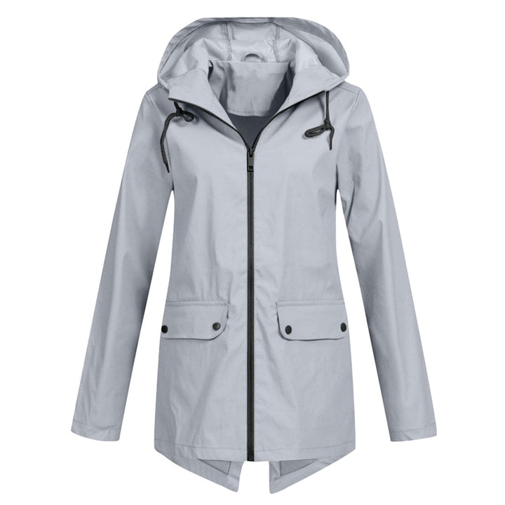 Veste de pluie pour femmes imperméable respirante avec capuche