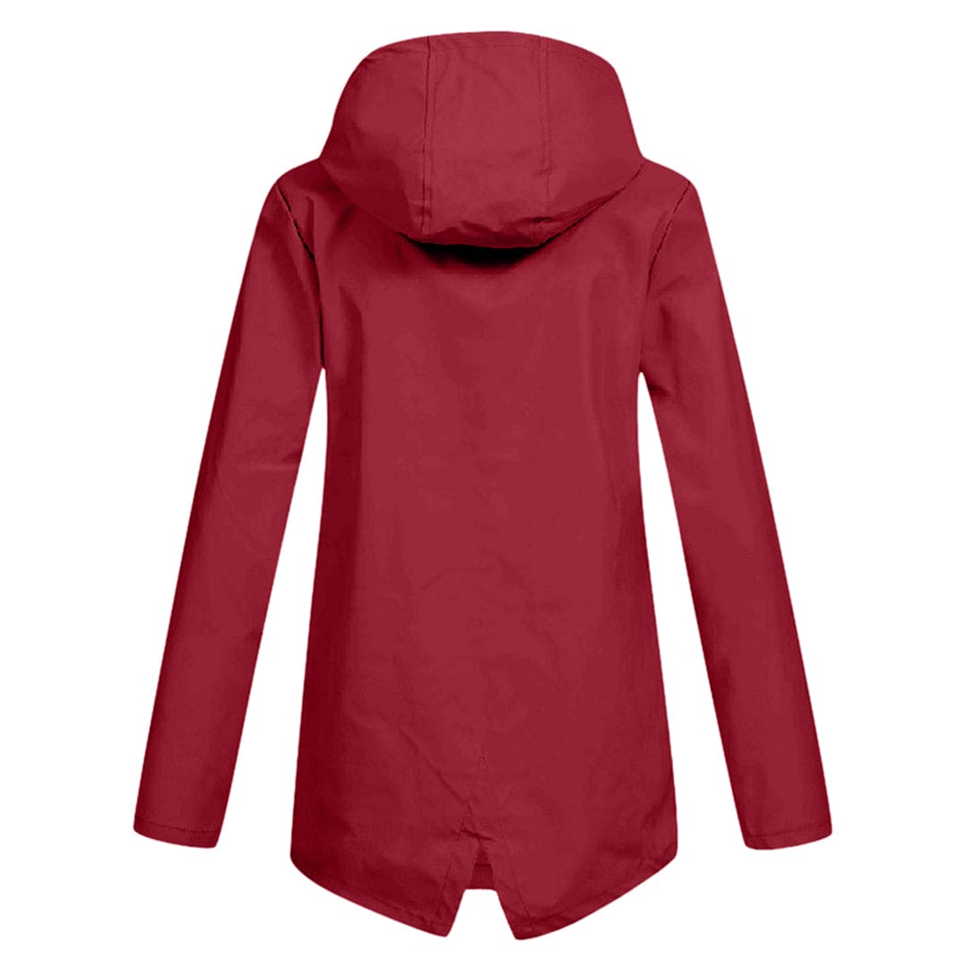 Veste de pluie pour femmes imperméable respirante avec capuche