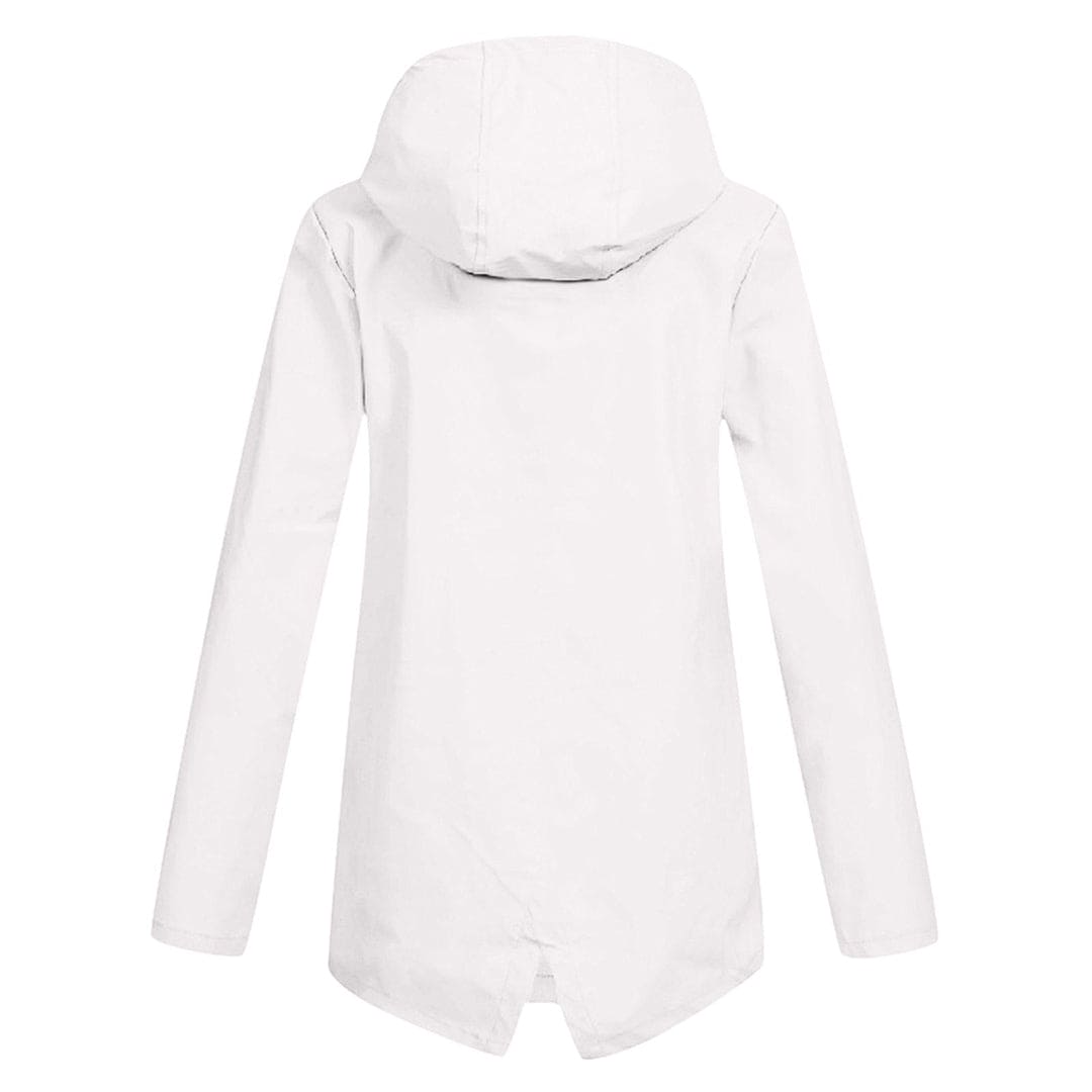 Veste de pluie pour femmes imperméable respirante avec capuche