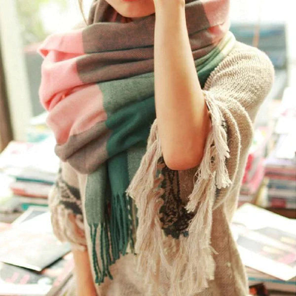 Women's Scarf Diamond Pattern Comfortable Soft Fabrics