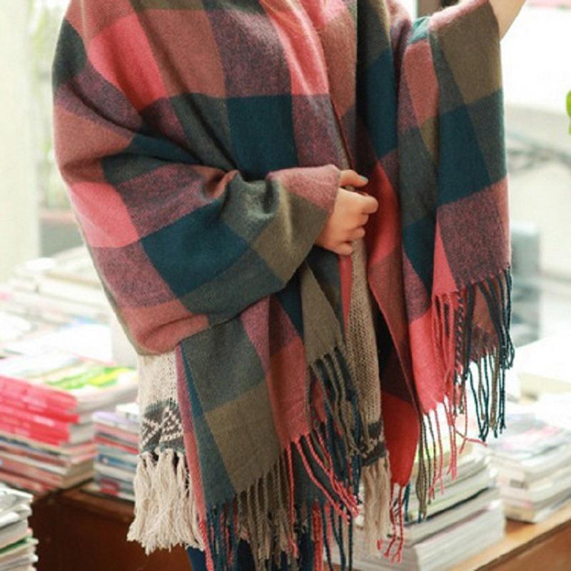 Women's Scarf Diamond Pattern Comfortable Soft Fabrics