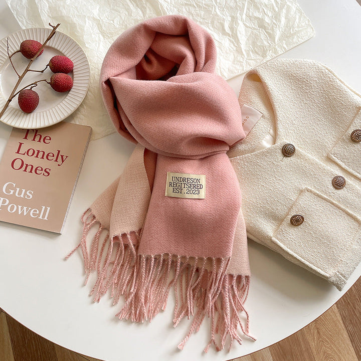 Women's Scarf Wool Elegant