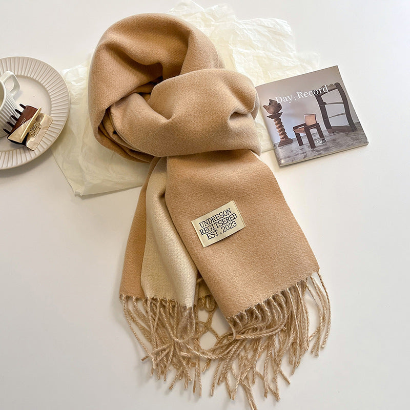 Women's Scarf Wool Elegant