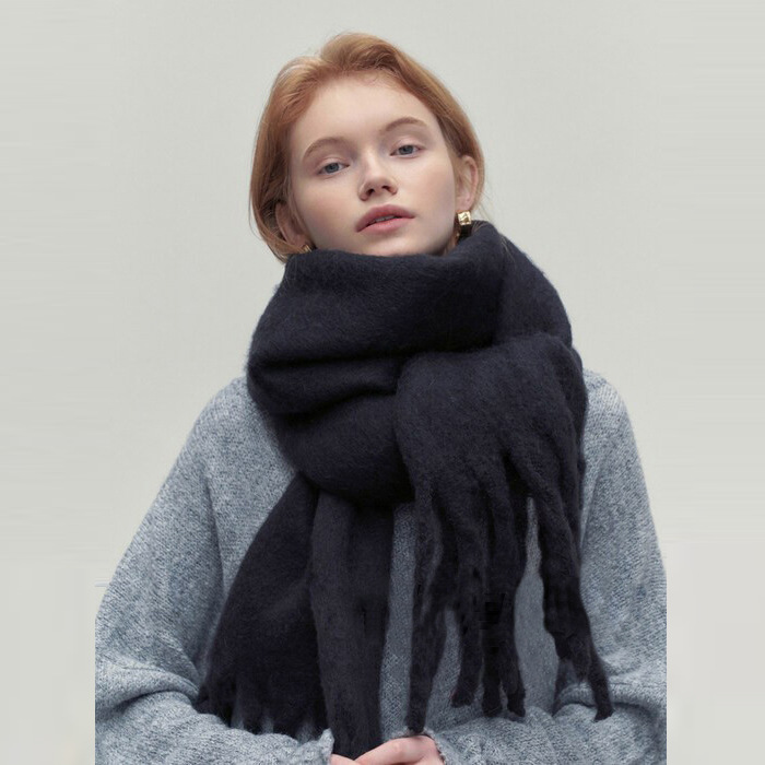 Women's Wool Scarf Elegant for Style-Conscious