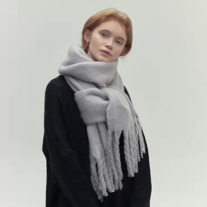 Women's Wool Scarf Elegant for Style-Conscious
