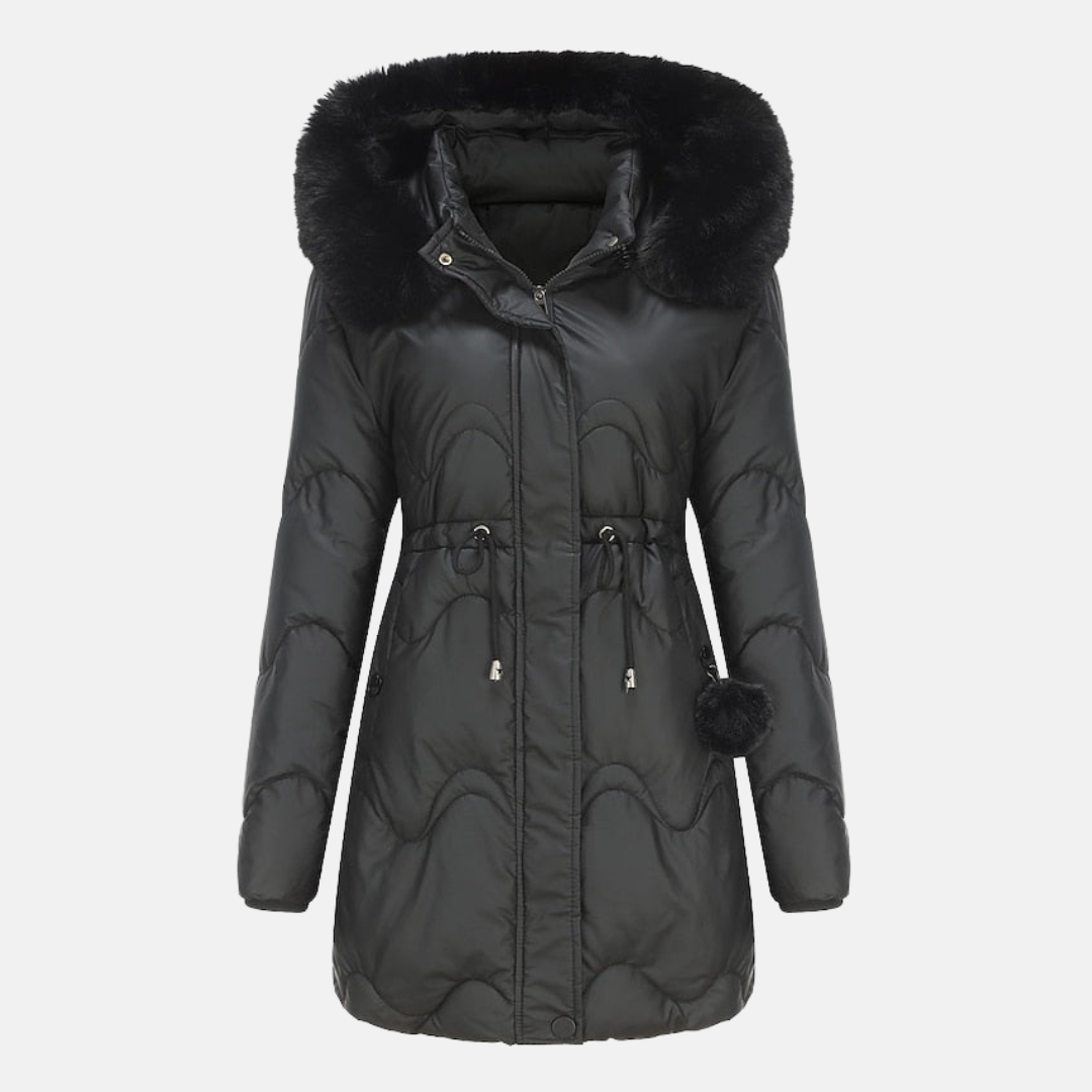 Women's snow jacket with high-quality insulation and figure-hugging fit