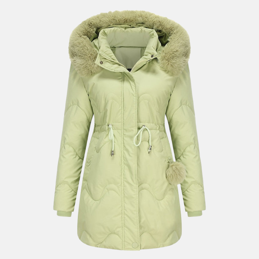 Women's snow jacket with high-quality insulation and figure-hugging fit
