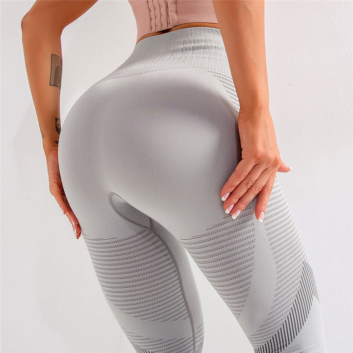 Damen Schwarze Atmungsaktive High-Waisted Sport Leggings in Soft-Touch Fabric 2