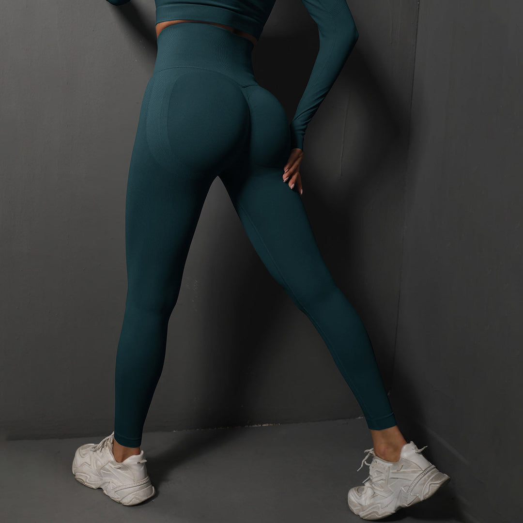 Damen Schwarze Hohe Taille Sportleggings in Weichem Atmungsaktivem Material 6