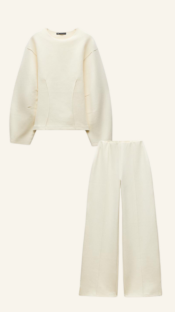 Women's Set Elegant Minimalist Design Breathable Material