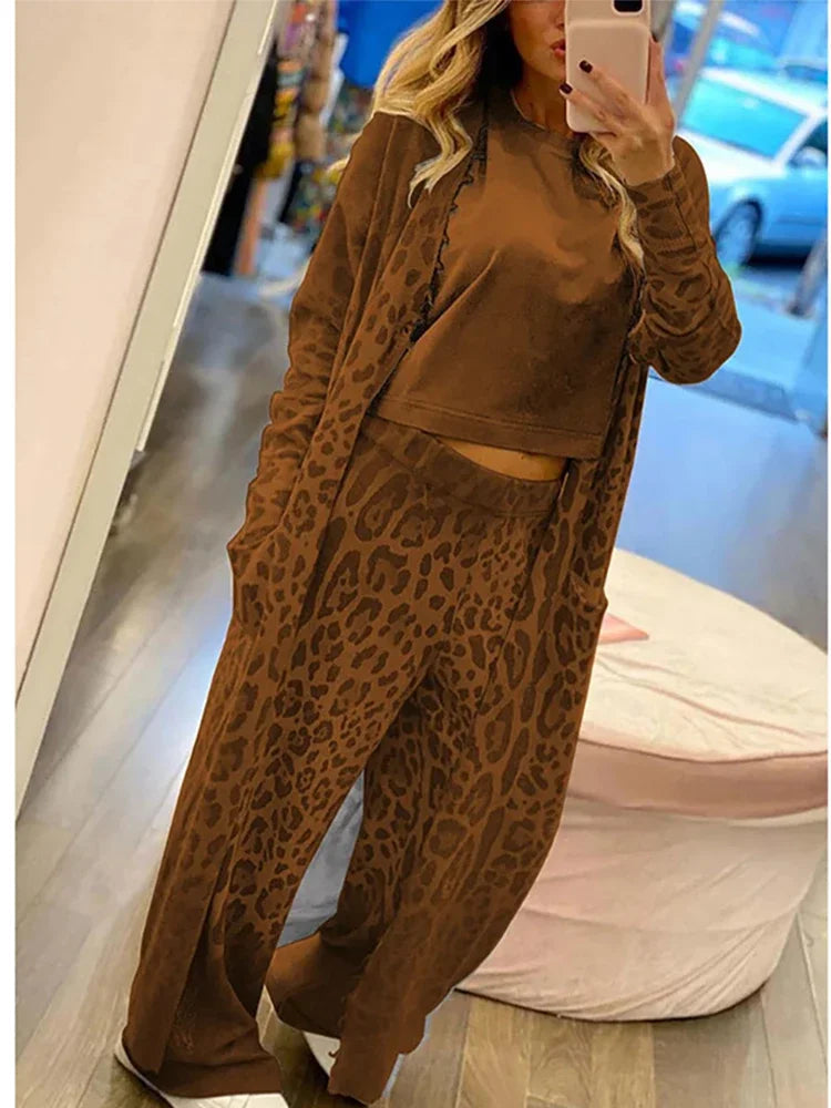 Women's Set Patterned Breathable Comfortable