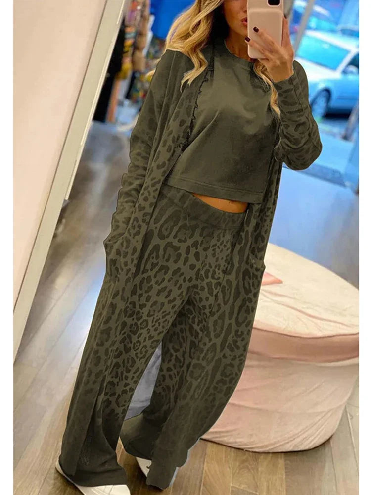 Women's Set Patterned Breathable Comfortable
