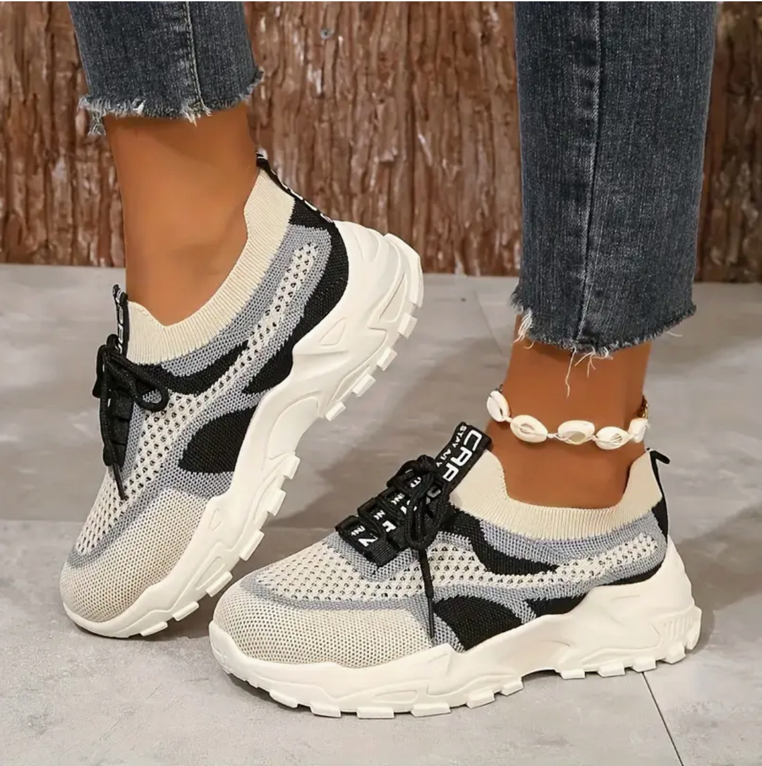 Women's Sneakers Breathable Elastic Comfortable