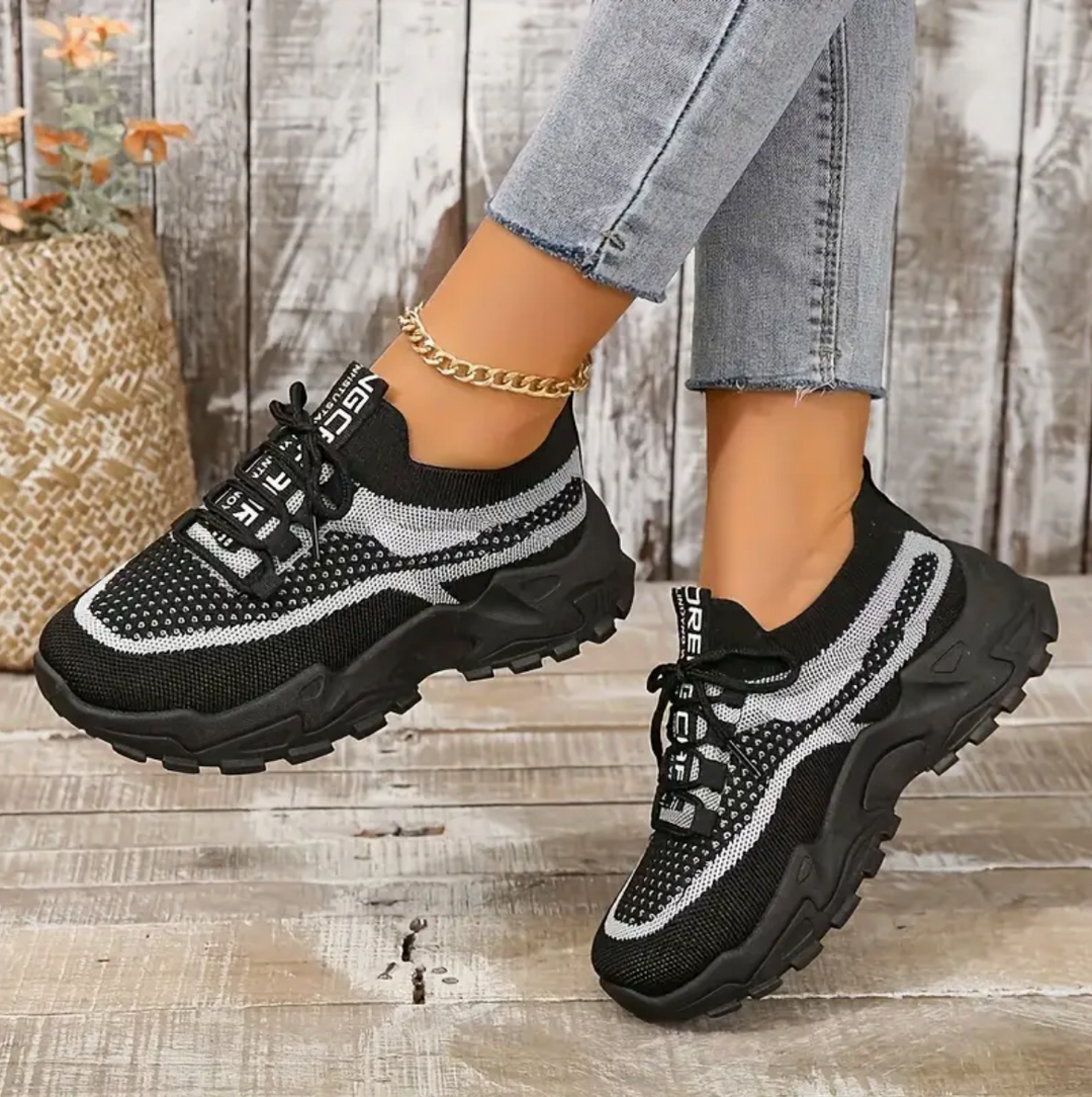 Women's Sneakers Breathable Elastic Comfortable