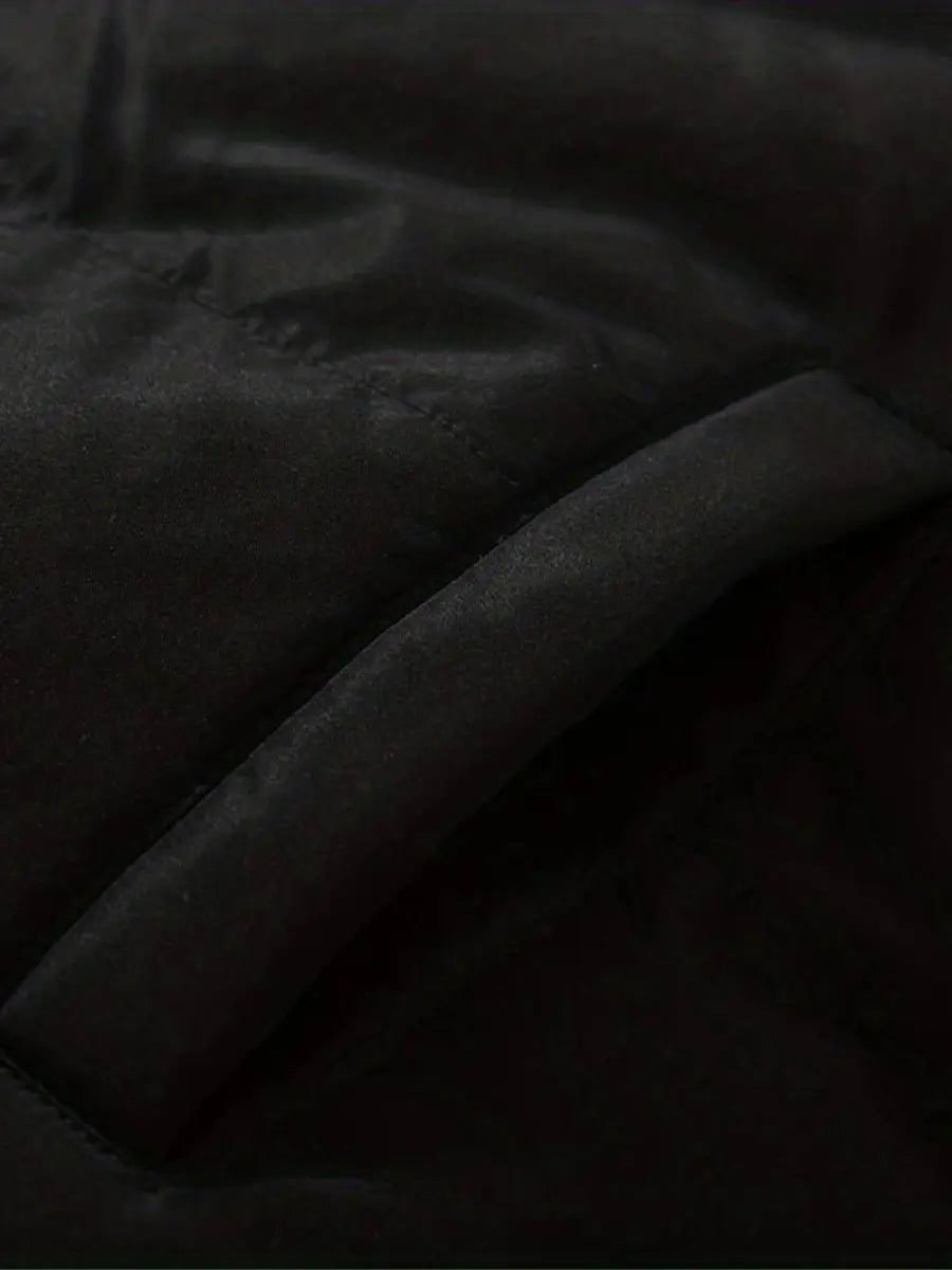 Women's quilted jacket with fleece lining and adjustable hood