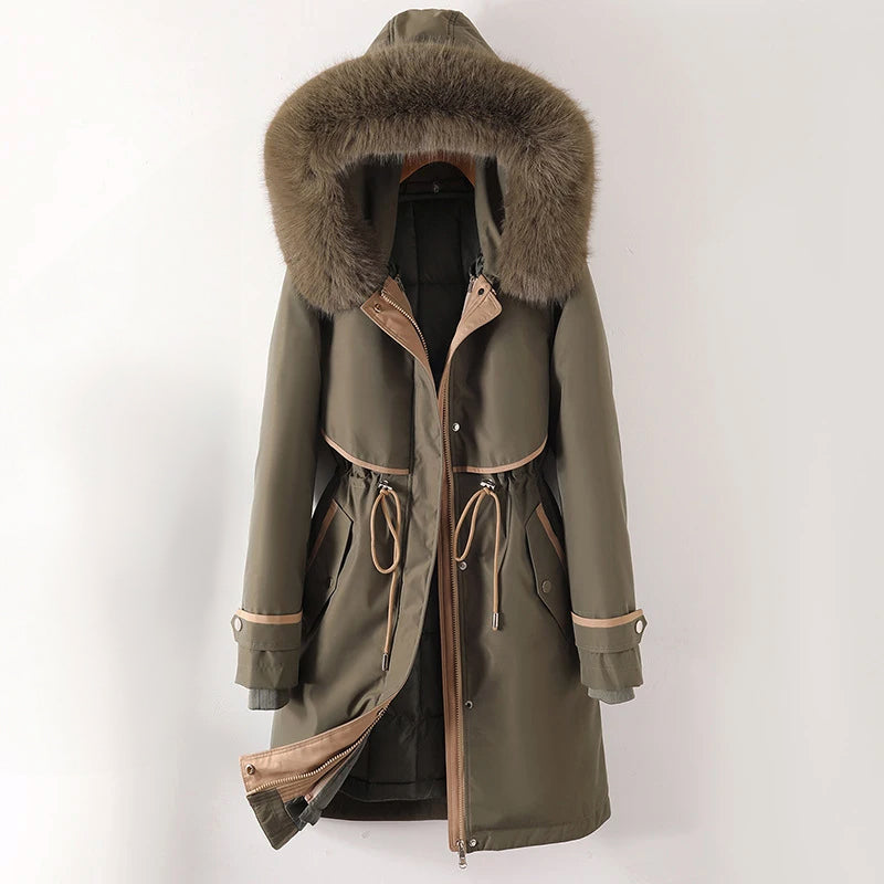 Veste matelassée pour femmes avec capuche Qualité matelassée haut de gamme Décontractée