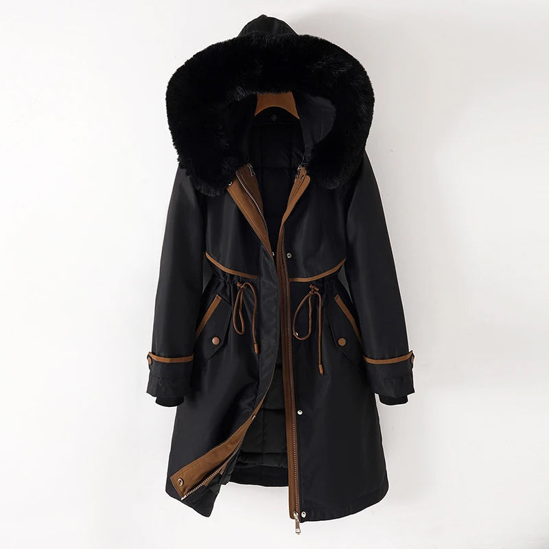 Veste matelassée pour femmes avec capuche Qualité matelassée haut de gamme Décontractée