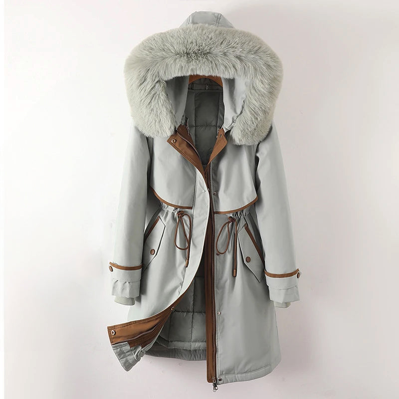 Veste matelassée pour femmes avec capuche Qualité matelassée haut de gamme Décontractée